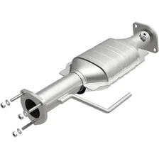 Rear 2000-2002 Jeep Wrangler 4.0L California Grade CARB Compliant Direct-Fit Catalytic Converter image 1