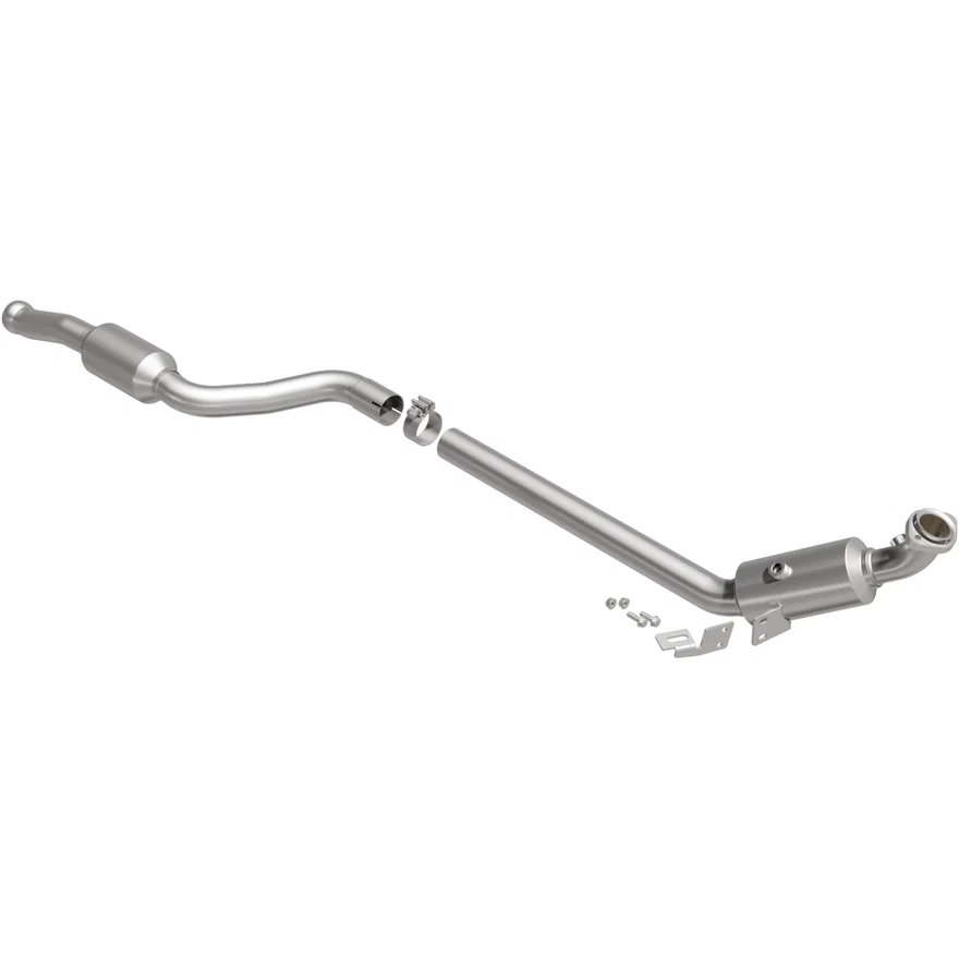 Left OEM Grade Federal / EPA Compliant Direct-Fit Catalytic Converter for Mercedes-Benz