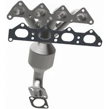 OEM Grade Federal / EPA Compliant Direct-Fit Manifold Catalytic Converter for Hyundai image 4