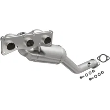 Front OEM Grade Federal / EPA Compliant Direct-Fit Manifold Catalytic Converter for BMW image 1