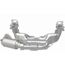 Front OEM Grade Federal / EPA Compliant Direct-Fit Manifold Catalytic Converter for Subaru image 3
