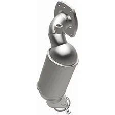 Front OEM Grade Federal / EPA Compliant Direct-Fit Manifold Catalytic Converter image 2