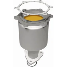 Front Left 2001-2004 Nissan Pathfinder 3.5L | 2001 INFINITI QX4 3.5L California Grade CARB Compliant Direct-Fit Catalytic Converter image 2