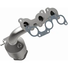 Rear California Grade CARB Compliant Direct-Fit Manifold Catalytic Converter image 2