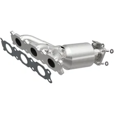 Left 2011-2014 Volvo XC90 3.2L OEM Grade Federal / EPA Compliant Direct-Fit Manifold Catalytic Converter image 1