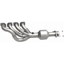 Left OEM Grade Federal / EPA Compliant Direct-Fit Manifold Catalytic Converter for BMW image 4