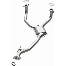 Front Standard Grade Federal / EPA Compliant Direct-Fit Catalytic Converter for Subaru image 3