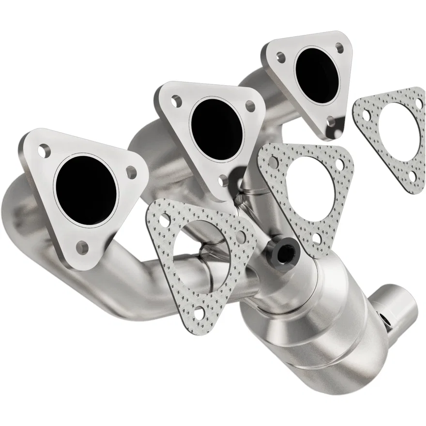 Rear 2001-2006 BMW M3 3.2L | 2001-2002 BMW Z3 3.2L California Grade CARB Compliant Direct-Fit Manifold Catalytic Converter