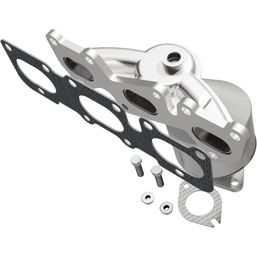 Rear 2008-2010 Hyundai Sonata 3.3L | 2009 Hyundai Azera 3.3L California Grade CARB Compliant Direct-Fit Manifold Catalytic Converter