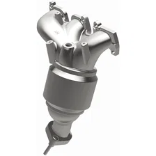 Rear OEM Grade Federal / EPA Compliant Direct-Fit Manifold Catalytic Converter image 2
