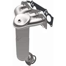 Front 2003-2011 Toyota Camry 2.4L California Grade CARB Compliant Direct-Fit Manifold Catalytic Converter image 2