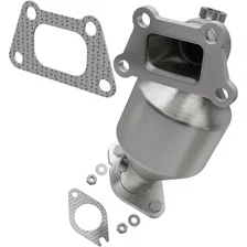 Rear OEM Grade Federal / EPA Compliant Direct-Fit Manifold Catalytic Converter image 1