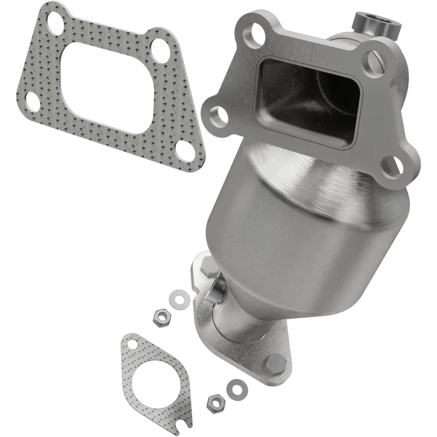 Rear OEM Grade Federal / EPA Compliant Direct-Fit Manifold Catalytic Converter