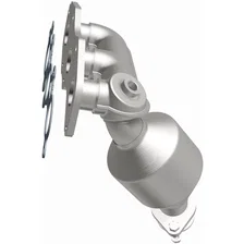 Rear California Grade CARB Compliant Direct-Fit Manifold Catalytic Converter image 4