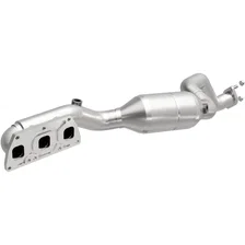 Front Right 2005-2006 Audi A8 Quattro 6.0L California Grade CARB Compliant Direct-Fit Manifold Catalytic Converter image 1
