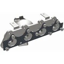 2017-2019 Kia Soul 1.6L California Grade CARB Compliant Direct-Fit Manifold Catalytic Converter image 2