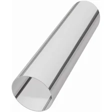3in. Round Polished Exhaust Tip image 3