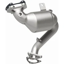 Rear 2014-2017 Jeep Cherokee 3.2L California Grade CARB Compliant Direct-Fit Manifold Catalytic Converter image 3