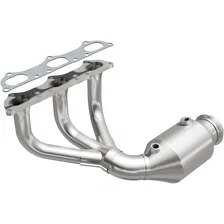 Left 2014-2016 Porsche 911 GT3 3.8L OEM Grade Federal / EPA Compliant Direct-Fit Manifold Catalytic Converter image 1