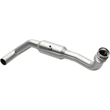 Left 2007-2008 Ford F-150 5.4L | 2007 Lincoln Mark LT 5.4L California Grade CARB Compliant Direct-Fit Catalytic Converter image 1