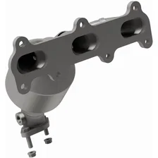 Rear 2004 Hyundai Santa Fe 2.7L HM Grade Federal / EPA Compliant Direct-Fit Manifold Catalytic Converter image 2