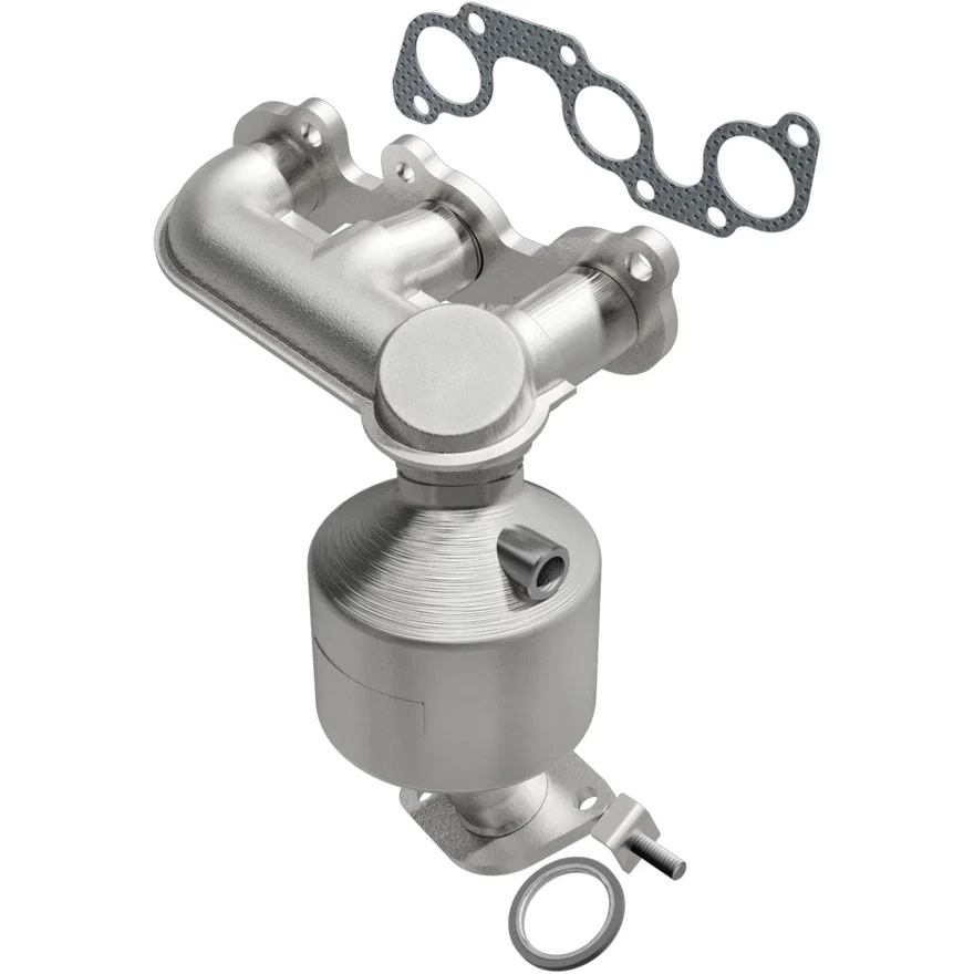 Front California Grade CARB Compliant Direct-Fit Manifold Catalytic Converter