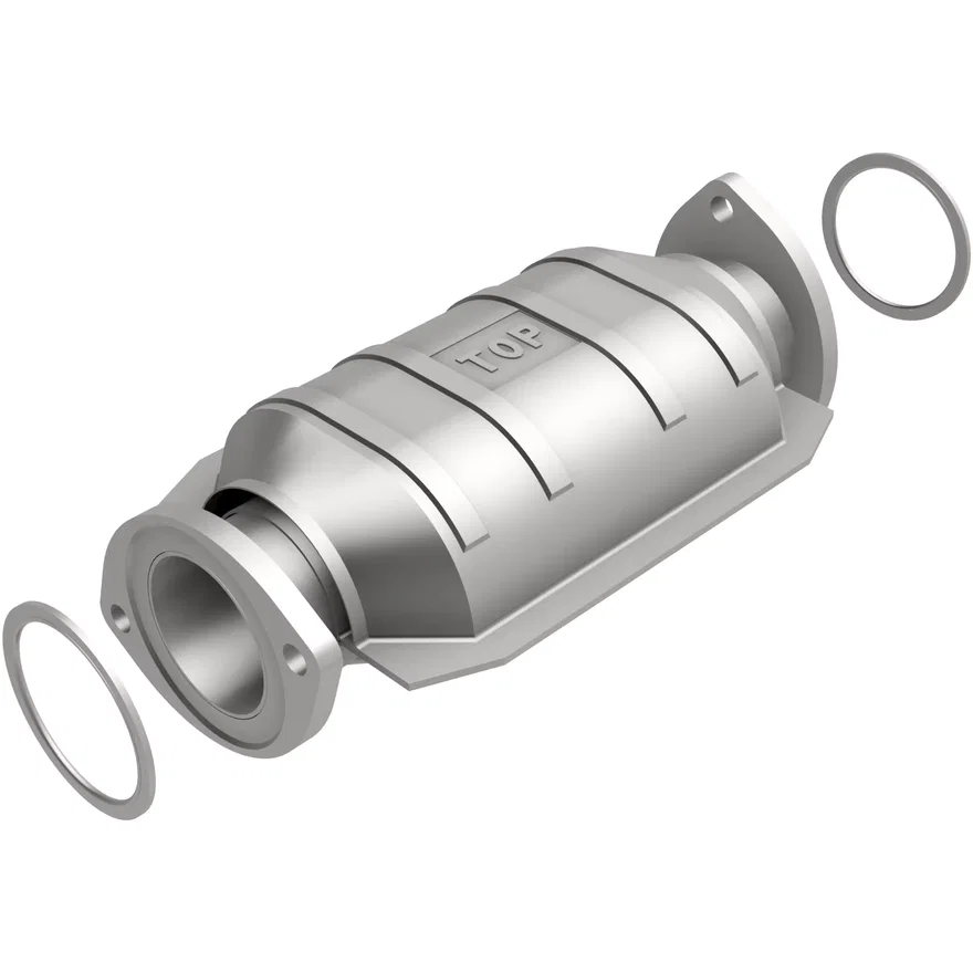 Rear 1996-1997 Lexus LX450 4.5L | 1995-1997 Toyota Land Cruiser 4.5L HM Grade Federal / EPA Compliant Direct-Fit Catalytic Converter