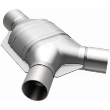 Rear California Grade CARB Compliant Universal Catalytic Converter for Lincoln Mark VIII image 2