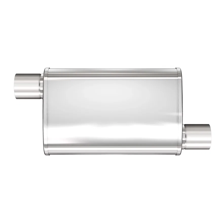XL 4 X 9in. Oval Multi-Chamber Performance Exhaust Muffler