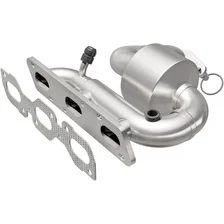Rear OEM Grade Federal / EPA Compliant Direct-Fit Manifold Catalytic Converter image 1