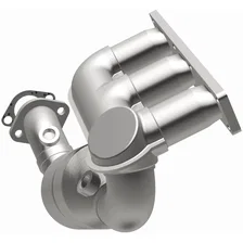 Rear 1999-2000 BMW 528i 2.8L California Grade CARB Compliant Direct-Fit Manifold Catalytic Converter image 2
