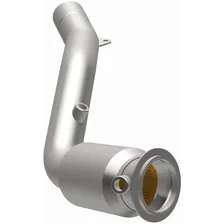 Front Right OEM Grade Federal / EPA Compliant Direct-Fit Catalytic Converter for BMW image 2