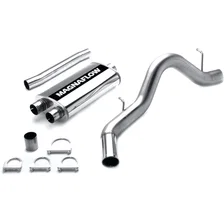 2000-2006 Chevrolet Suburban 2500 6.0L | 2000-2006 GMC Yukon XL 2500 6.0L Street Series Cat-Back Performance Exhaust System image 1