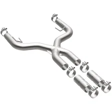 2005-2009 Ford Mustang Performance Exhaust X-Pipe Assembly image 2