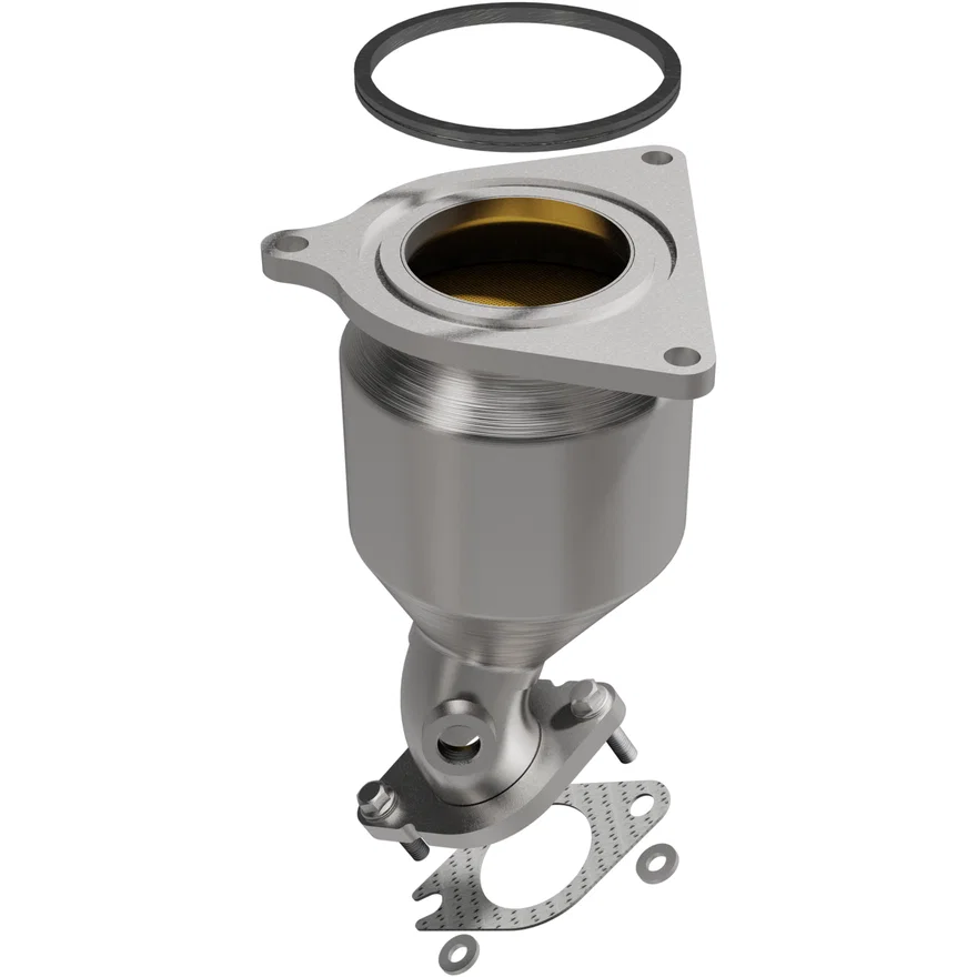 Front 2009-2012 Ford Escape 3.0L | 2009-2011 Mercury Mariner 3.0L California Grade CARB Compliant Direct-Fit Catalytic Converter