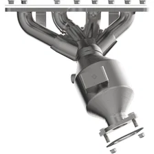 2017-2019 Kia Soul 1.6L California Grade CARB Compliant Direct-Fit Manifold Catalytic Converter image 4