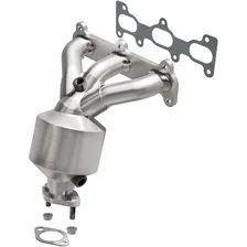 Rear 2006 Kia Optima 2.7L California Grade CARB Compliant Direct-Fit Manifold Catalytic Converter image 1