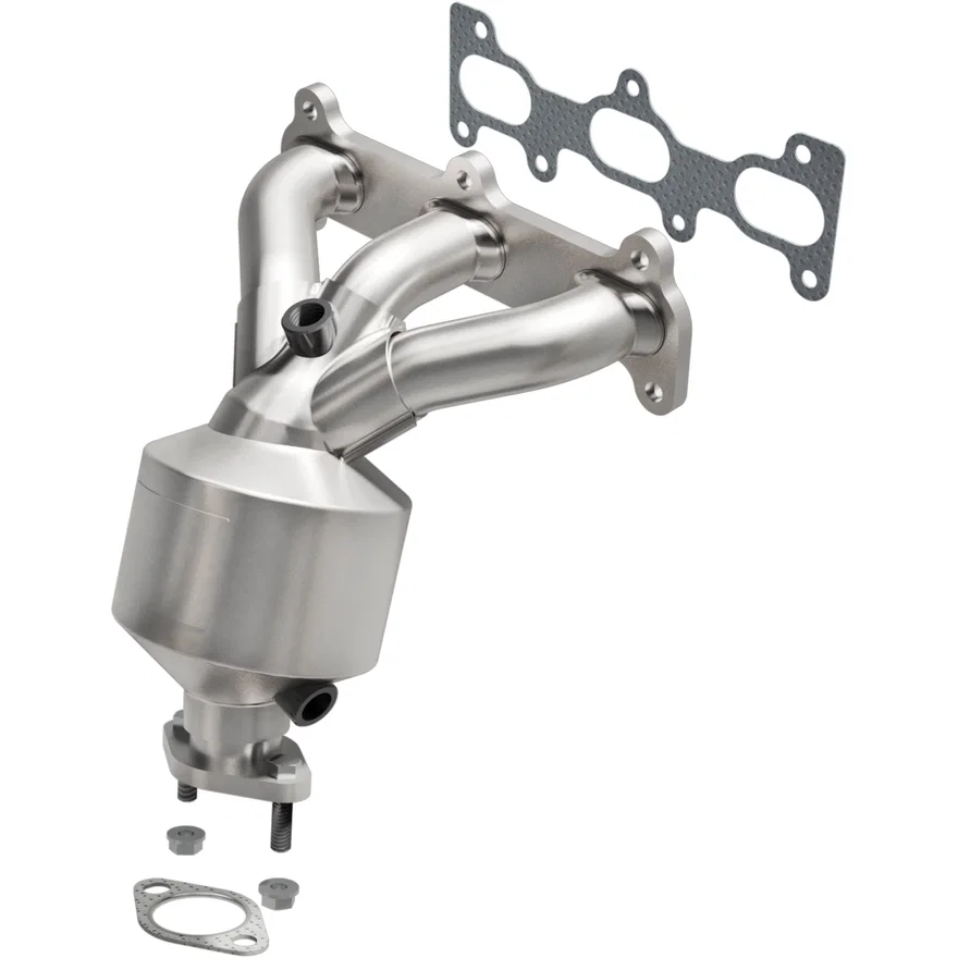 Rear 2006 Kia Optima 2.7L California Grade CARB Compliant Direct-Fit Manifold Catalytic Converter