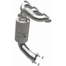 Front OEM Grade Federal / EPA Compliant Direct-Fit Manifold Catalytic Converter image 2