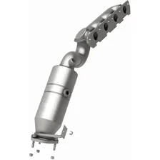 Left 2007-2011 Audi A6 Quattro 4.2L | 2007-2008 Audi A8 Quattro 4.2L OEM Grade Federal / EPA Compliant Direct-Fit Manifold Catalytic Converter image 3