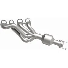 Left OEM Grade Federal / EPA Compliant Direct-Fit Manifold Catalytic Converter for BMW image 4