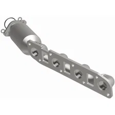 Left 2014-2016 INFINITI QX80 5.6L | 2011-2013 INFINITI QX56 5.6L OEM Grade Federal / EPA Compliant Direct-Fit Manifold Catalytic Converter image 4