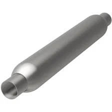 3.5in. Round Glasspack Performance Exhaust Muffler image 3