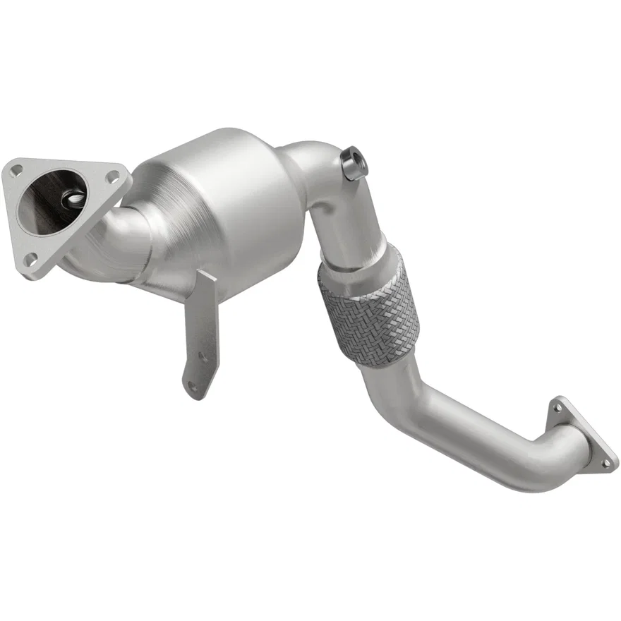 Front Right 2007-2010 Audi Q7 3.6L | 2008-2010 Volkswagen Touareg 3.6L OEM Grade Federal / EPA Compliant Direct-Fit Catalytic Converter