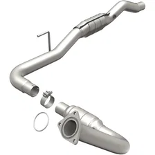 Left OEM Grade Federal / EPA Compliant Direct-Fit Catalytic Converter image 1
