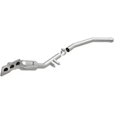 Right 2016-2017 Mercedes-Benz GLE350 3.5L | 2012-2015 Mercedes-Benz ML350 3.5L California Grade CARB Compliant Direct-Fit Manifold Catalytic Converter image 1