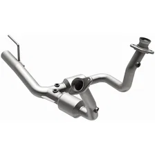 Front 1999-2001 Jeep Grand Cherokee 4.7L California Grade CARB Compliant Direct-Fit Catalytic Converter image 2