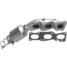 Left 2009-2011 Hyundai Genesis 3.8L | 2013-2016 Hyundai Genesis Coupe 3.8L OEM Grade Federal / EPA Compliant Direct-Fit Manifold Catalytic Converter image 1