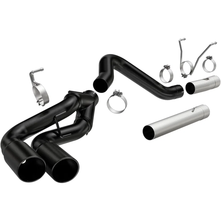 Black DPF Series DPF Back Performance Exhaust System