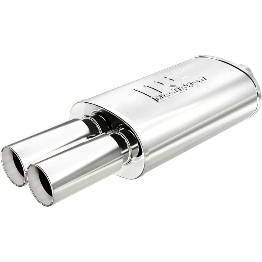 Street 5 X 8in. Oval Straight-Through Performance Exhaust Muffler